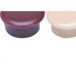 Tapa Furo Para Madeira Milenio Branco 8Mm 1000Pecas 