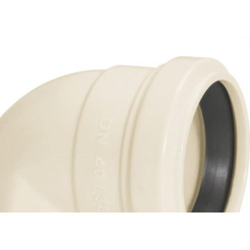 Cotovelo Esgoto Amanco Je Com Anel 40 11651 - Kit C/25 