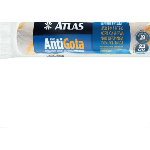 Rolo Poliamida Atlas Anti Gota 23Cm 321/10