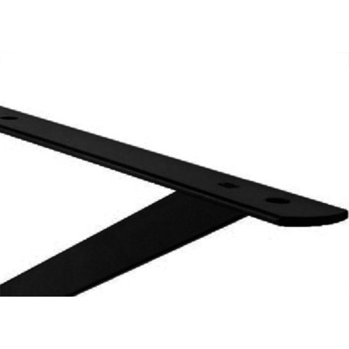 Suporte Prateleira Hayner Forte Preta 20Cm Peca 201559 - Kit C/12 