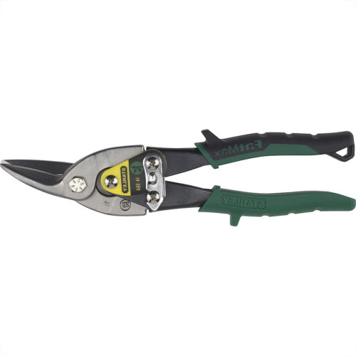 Tesoura Funileiro Aviacao Stanley Direita Verde 14-564
