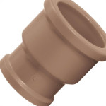 Luva Marrom Amanco Reducao Liso/Liso 25X20Mm 10292/11729 - Kit C/50 