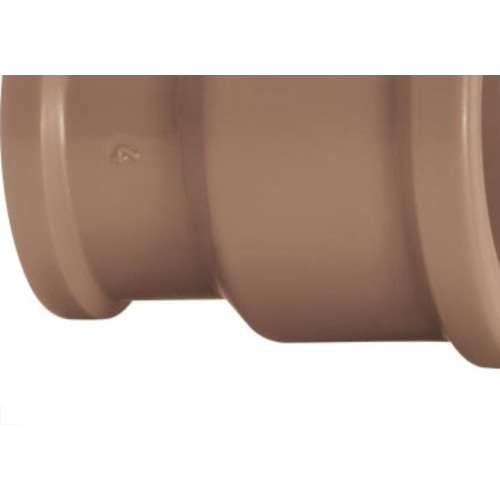 Luva Marrom Amanco Reducao Liso/Liso 25X20Mm 10292/11729 - Kit C/50 