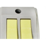 Interruptor Externo Perlex Reto 2 Simples 182