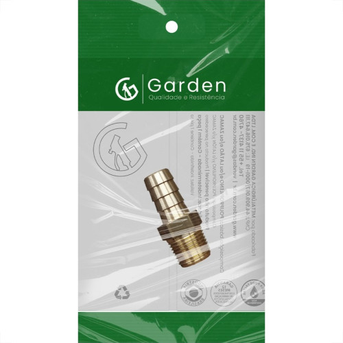 Espigao Fixo Garden''Macho'' 3/8X1/2 11108E Espigao Fixo Garden''Macho'' 3/8X1/2 11108E