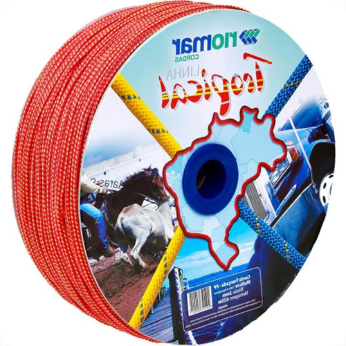 Corda Polipropileno Trancada Riomar 3Mm Colorida Carretel+-625M 