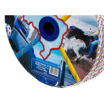 Corda Polipropileno Trancada Riomar 4Mm Colorida Carretel+-360M 