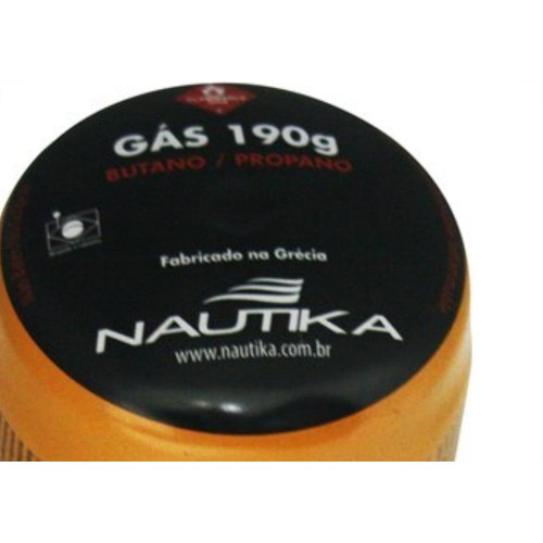 Gas Butano Cartucho Macarico Piezo 190Gr Nautika 280500