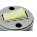 Interruptor Externo Perlex ''X'' Redondo 1 Simples 1080