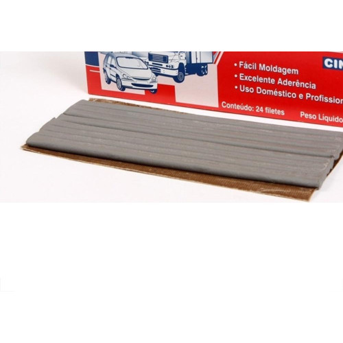 Massa Calafetar Carflex Filete Cinza 350G 51312