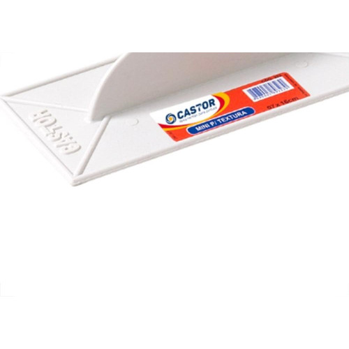 Desempenadeira Pvc Castor 07X16 Textura Branca 323