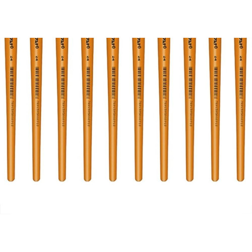 Pincel Para Artesanato Roma Ponta Chata 24 615 24 - Kit C/12 
