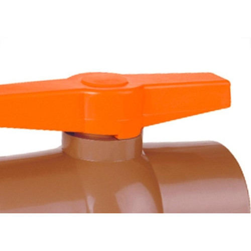 Registro Esfera Pvc Viqua 40Mm Liso Liso 