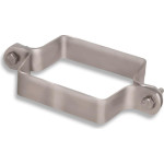 Abracadeira Poste Ferro Quadrada Dumon 1 X 1 Apqf1 - Kit C/10 