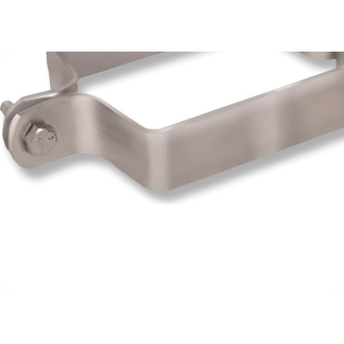 Abracadeira Poste Ferro Quadrada Dumon 1 X 1 Apqf1 - Kit C/10 