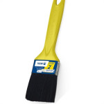 Pincel Trincha Pintura Tigre   519 X 3'' Amarela  - Kit C/12 