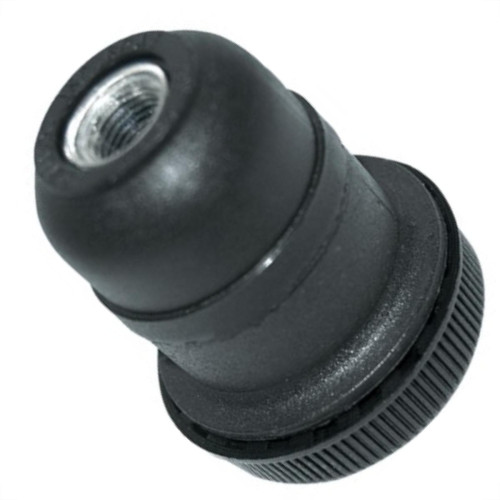 Soquete Abajour Rosca Com Tampa Perlex Preto 1108Pr