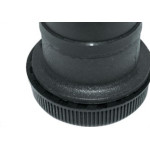 Soquete Abajour Rosca Com Tampa Perlex Preto 1108Pr