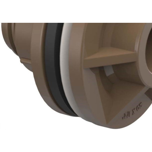 Adaptador Marrom Tigre Com Flange 40M 