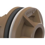Adaptador Marrom Tigre Com Flange 40M 