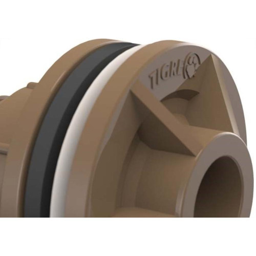 Adaptador Marrom Tigre Com Flange 40M 