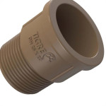 Adaptador Marrom Tigre Curto Para Registro 50X1.1/4  - Kit C/6 