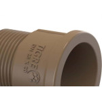 Adaptador Marrom Tigre Curto Para Registro 50X1.1/4  - Kit C/6 