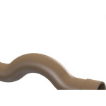 Curva Marrom Tigre Transposicao 25  - Kit C/20 