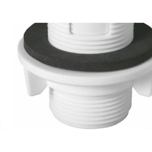 Valvula Tanque Plastica Tigre Branca 1.1/4E1.1/2 