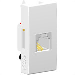 Modulo Alumbra Siena Branco (Tomada Rj11 4 Vias) 6165