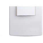 Conjunto Siena 4X2 Branco Com Placa (1Simples Horizontal) 6511