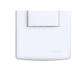 Conjunto Siena 4X2 Branco Com Placa (1Paralelo Horizontal) 6512