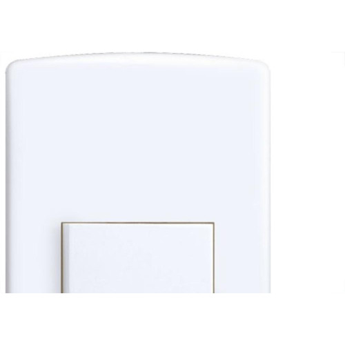Conjunto Siena 4X2 Branco Com Placa (1Paralelo Horizontal) 6512