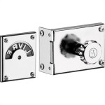 Fechadura Trinco Wc Livre/Ocupado Cromado Soprano 3009.0180.01