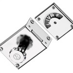 Fechadura Trinco Wc Livre/Ocupado Cromado Soprano 3009.0180.01