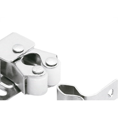 Fecho Rolete Soprano Duplo Zincado Moveis 03035.0006.13 - Kit C/100 