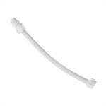 Engate Flexivel Pvc Branco Manluplast 30Cm En.30 - Kit C/10 
