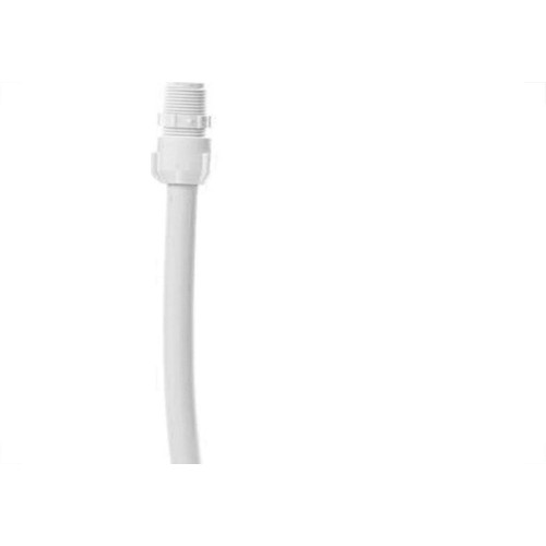 Engate Flexivel Pvc Branco Manluplast 30Cm En.30 - Kit C/10 