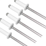 Rebite Rebitop Aluminio Branco Repuxo R312 Mil