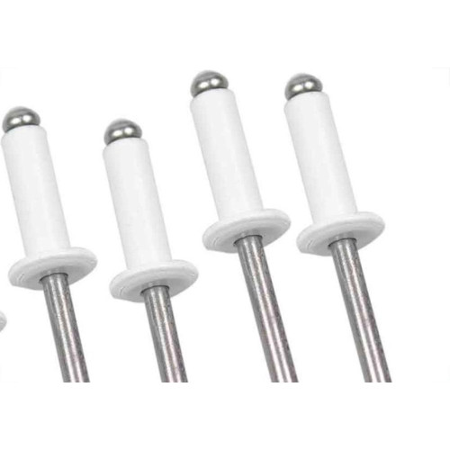 Rebite Rebitop Aluminio Branco Repuxo R316 Mil