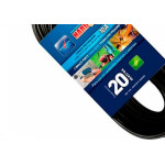 Extensao Daneva Prolongador Macho Femea Hw 2 Polos 20M Preta 10A Dn1530