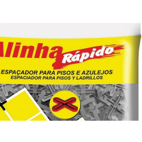 Espacador Juntalider Alinha Rapida 4Mm 100Pecas 