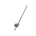 Kit C/2 - Terminal Aereo Horizontal Com Grampo Dr-013