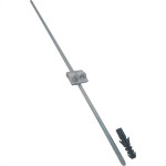 Kit C/2 - Para-Raio Terminal Aereo Com Rosca Soberba+Gram...