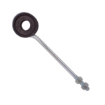 Kit C/4 - Para-Raio Isolador Simples Com Rosca Mecanica D...