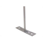 Kit C/5 - Para-Raio Isolador Simples Com Chapa Encosto Dr...