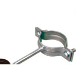 Kit C/5 - Para-Raio Isolador Simples Para Mastro 2''1Descida