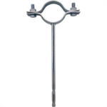 Para-Raio Suporte Para Tubo Protecao 2''Para Chumbar