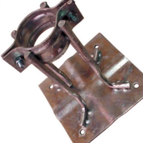 Kit C/4 - Para-Raio Base Para Mastro 2'' A Fogo