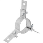 Kit C/5 - Para-Raio Abracadeira 3 Estais Para Mastro 2''